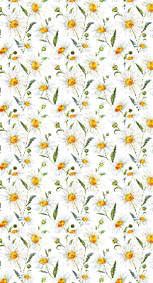Modern roller blind Daisies