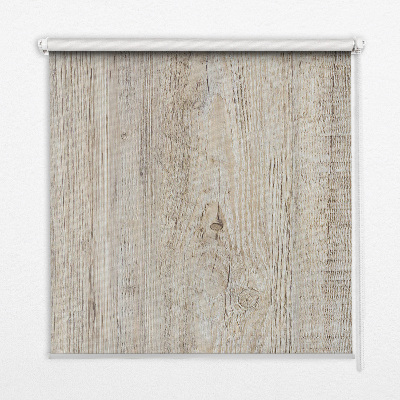 Roller blind for large window Light wood