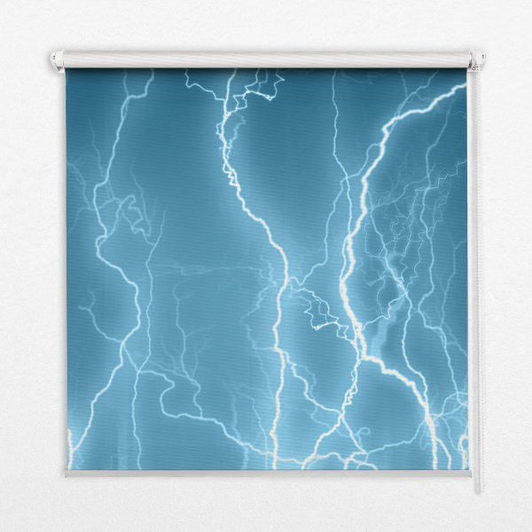 Modern roller blind Lightning