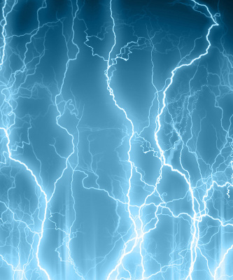Modern roller blind Lightning