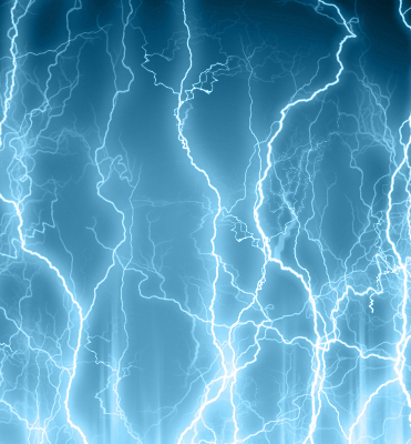 Modern roller blind Lightning