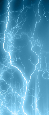 Modern roller blind Lightning