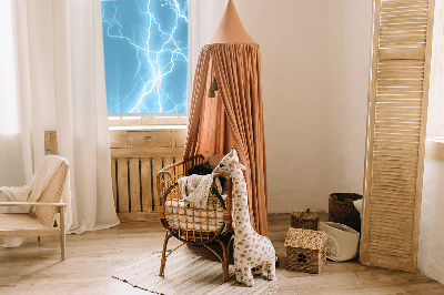 Modern roller blind Lightning