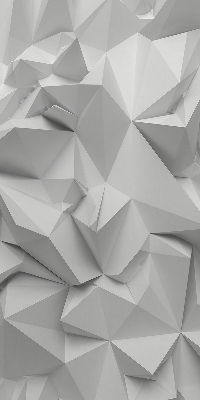 Fabric roller blind 3D paper wall