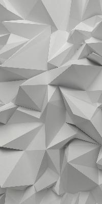 Fabric roller blind 3D paper wall