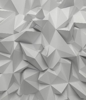 Fabric roller blind 3D paper wall