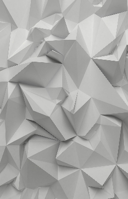 Fabric roller blind 3D paper wall