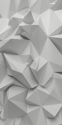 Fabric roller blind 3D paper wall