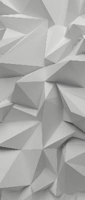 Fabric roller blind 3D paper wall