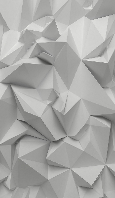 Fabric roller blind 3D paper wall