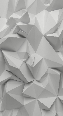 Fabric roller blind 3D paper wall