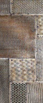 Modern roller blind Metal wall
