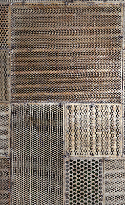 Modern roller blind Metal wall