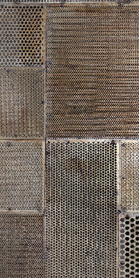 Modern roller blind Metal wall
