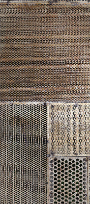 Modern roller blind Metal wall