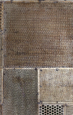 Modern roller blind Metal wall