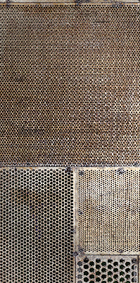Modern roller blind Metal wall