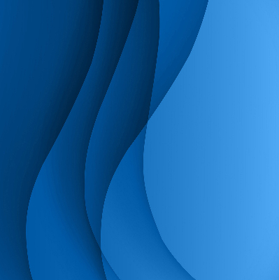 Roller blind for large window Blue waves