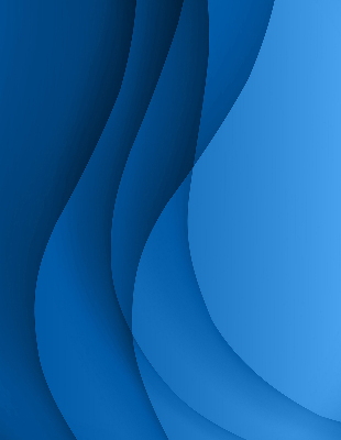 Roller blind for large window Blue waves