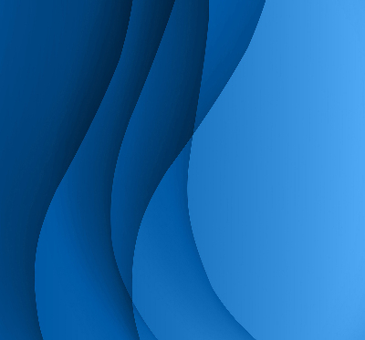 Roller blind for large window Blue waves