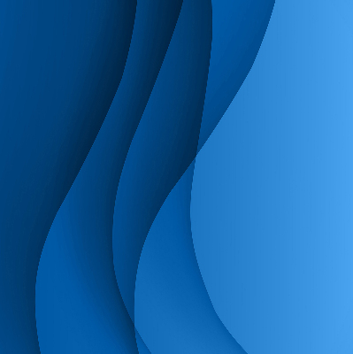 Roller blind for large window Blue waves