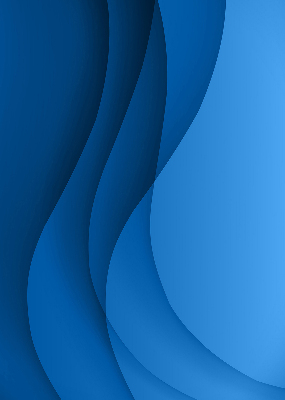 Roller blind for large window Blue waves