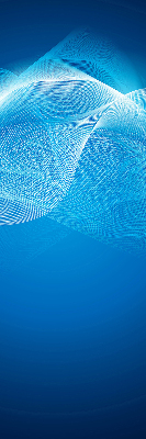 Modern roller blind Blue animation