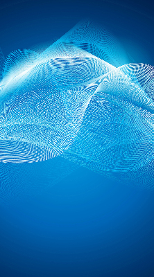 Modern roller blind Blue animation