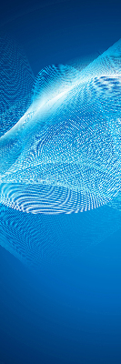 Modern roller blind Blue animation