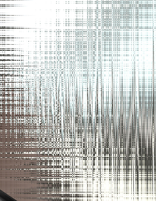 Roller blind for large window Mirror abstraction