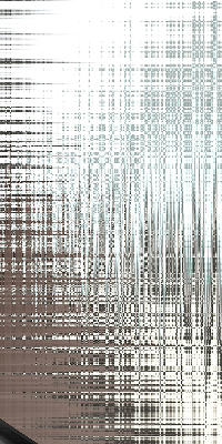 Roller blind for large window Mirror abstraction
