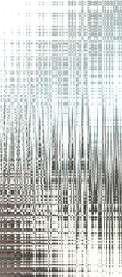 Roller blind for large window Mirror abstraction