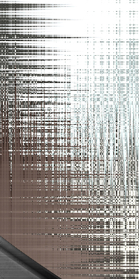 Roller blind for large window Mirror abstraction