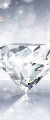 Roller blind for large window Diamonds