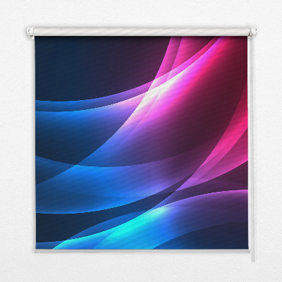 Fabric roller blind Colorful animation