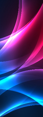 Fabric roller blind Colorful animation