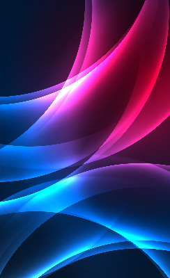 Fabric roller blind Colorful animation