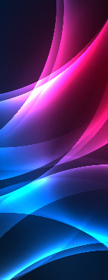 Fabric roller blind Colorful animation
