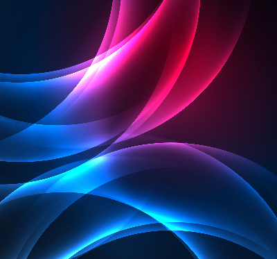 Fabric roller blind Colorful animation