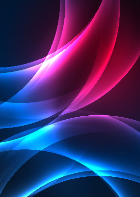 Fabric roller blind Colorful animation