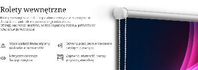 Fabric roller blind Colorful animation