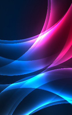 Fabric roller blind Colorful animation