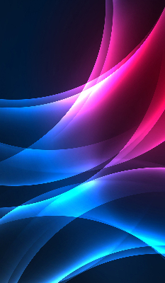Fabric roller blind Colorful animation