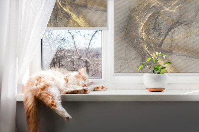 Roller blind for large window Decorative raw material