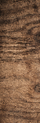 Roller blind for large window Dark wood