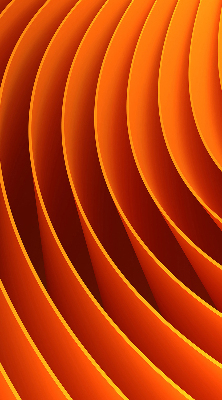 Modern roller blind Orange abstraction