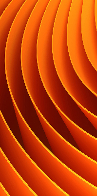 Modern roller blind Orange abstraction