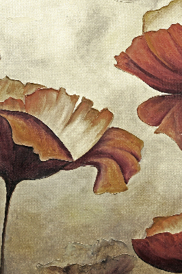 Fabric roller blind Flowers