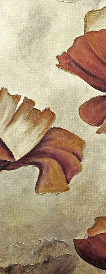Fabric roller blind Flowers