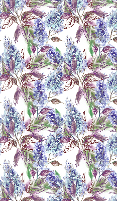 Modern roller blind Summer flowers